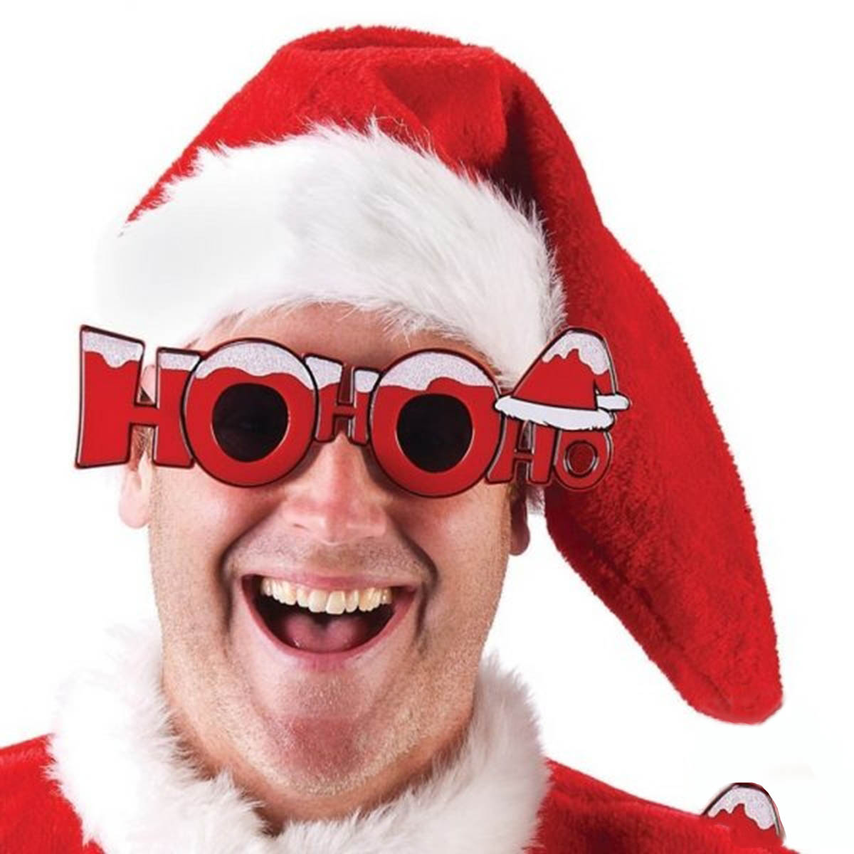 Santa Ho Ho Eyeglasses Sunglasses